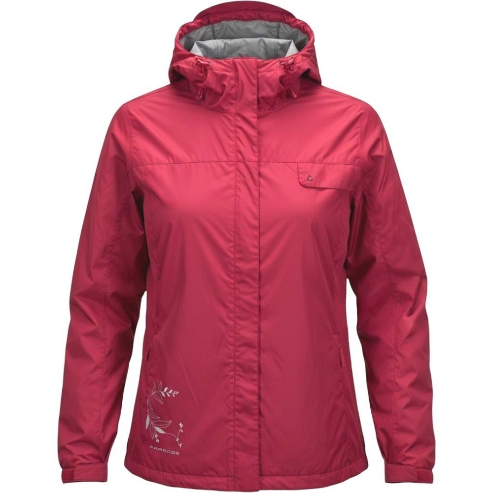 Paradox Rain Jacket Lightweight Hooded Windbreaker Maroon XL Utility Gorpcore